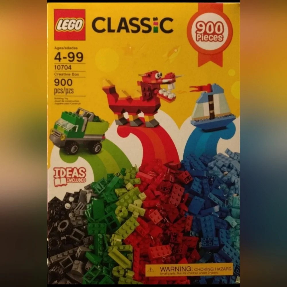 Lego Classic 10704 Creative Box NWT Building Toy Set